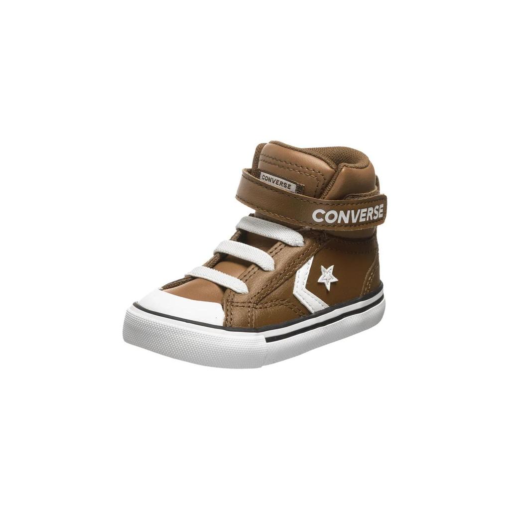 Converse Pro Blaze Strap High Top Skate Shoes Baby Sneaker Brown 772122C