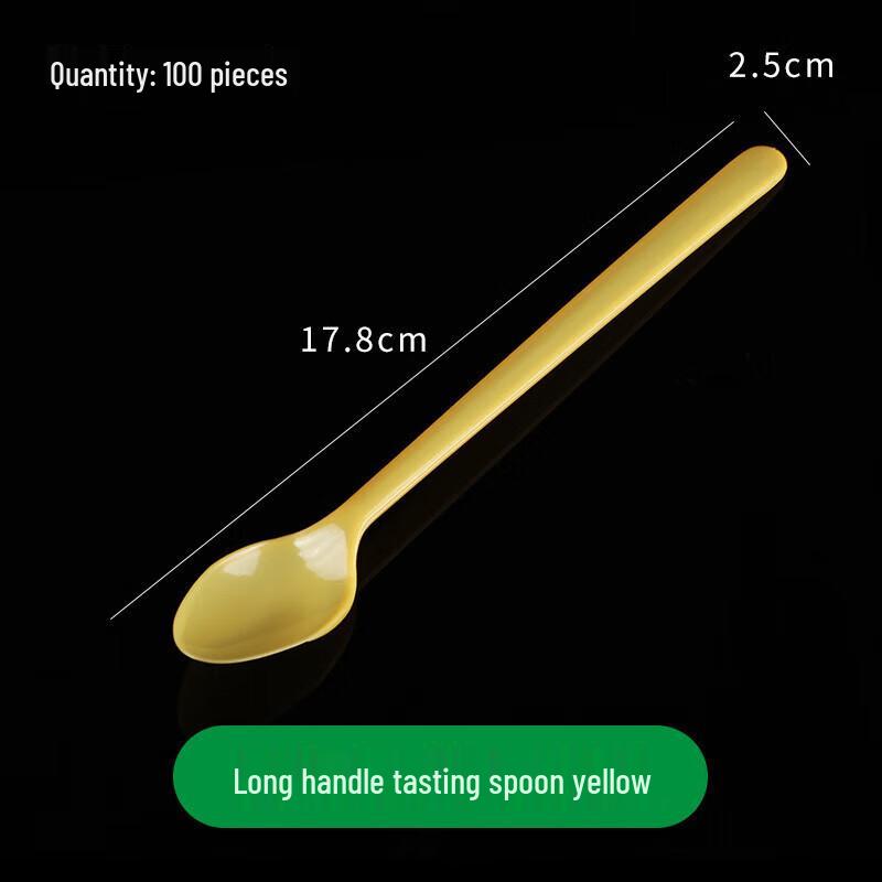 JINWUYUAN Disposable Plastic Dessert & Fruit Cutlery