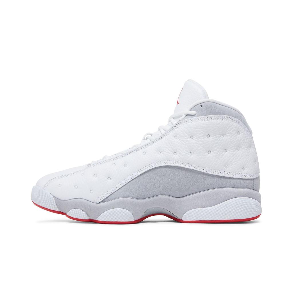 Air Jordan 13 Retro 'White Wolf Grey' (Unisex) White / True Red / Wolf Grey Vintage Basketball Shoes 414571 160