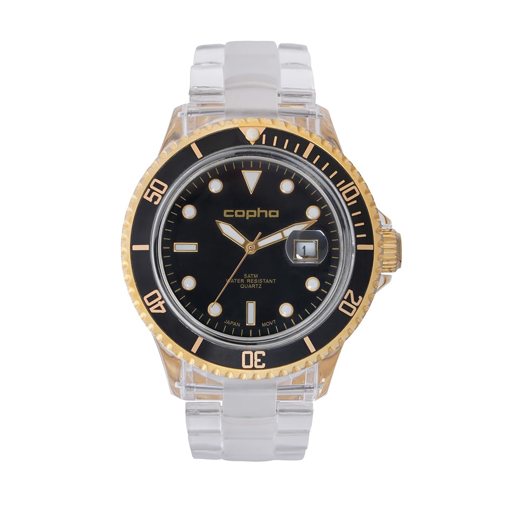 

[COPHA] Часы BRX Black-Gold мужские оригинальные импортные часы для дайвинга