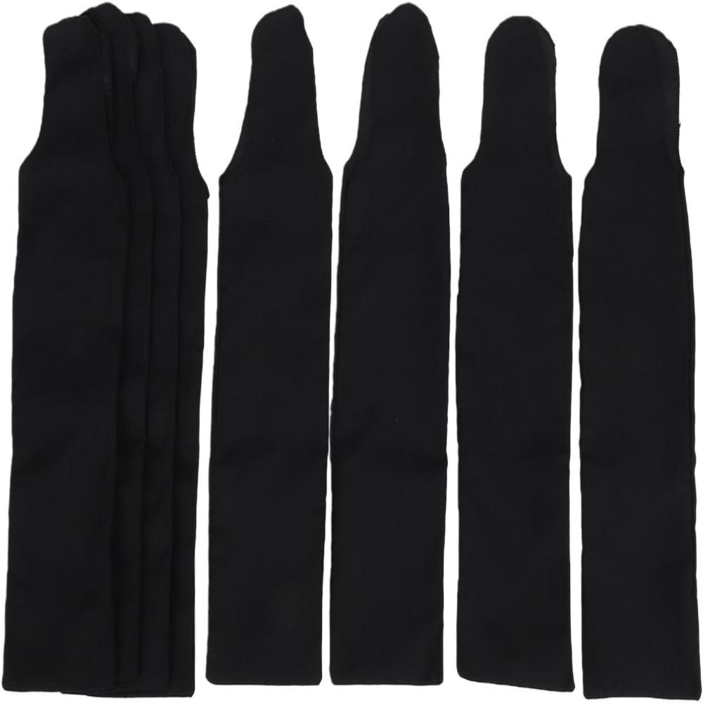 8pcs Woven Nylon Fabric Horse Mane Cover Bags Lightweight Woven Nylon Mane Bags Paddock Turnout