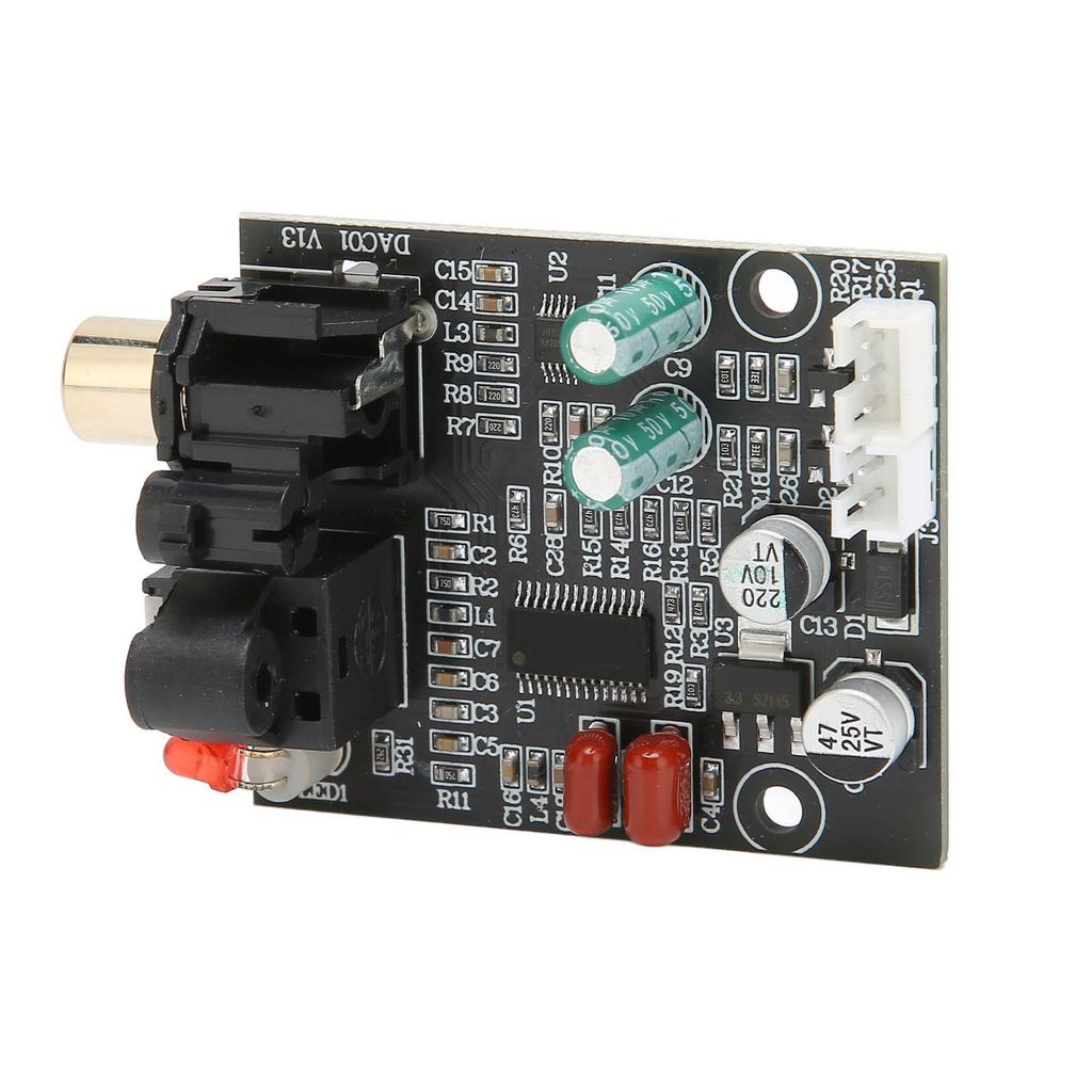 Digital Decoder Module DIY Modified 24 Bits 192K Optical Coaxial DAC Decoder Board