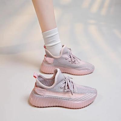 Lässige Atmungsaktive Damen Neue Koreanische Version Weiche Sohle Vielseitige Studenten Leichte Lauf-Sneaker Damen Schuhe