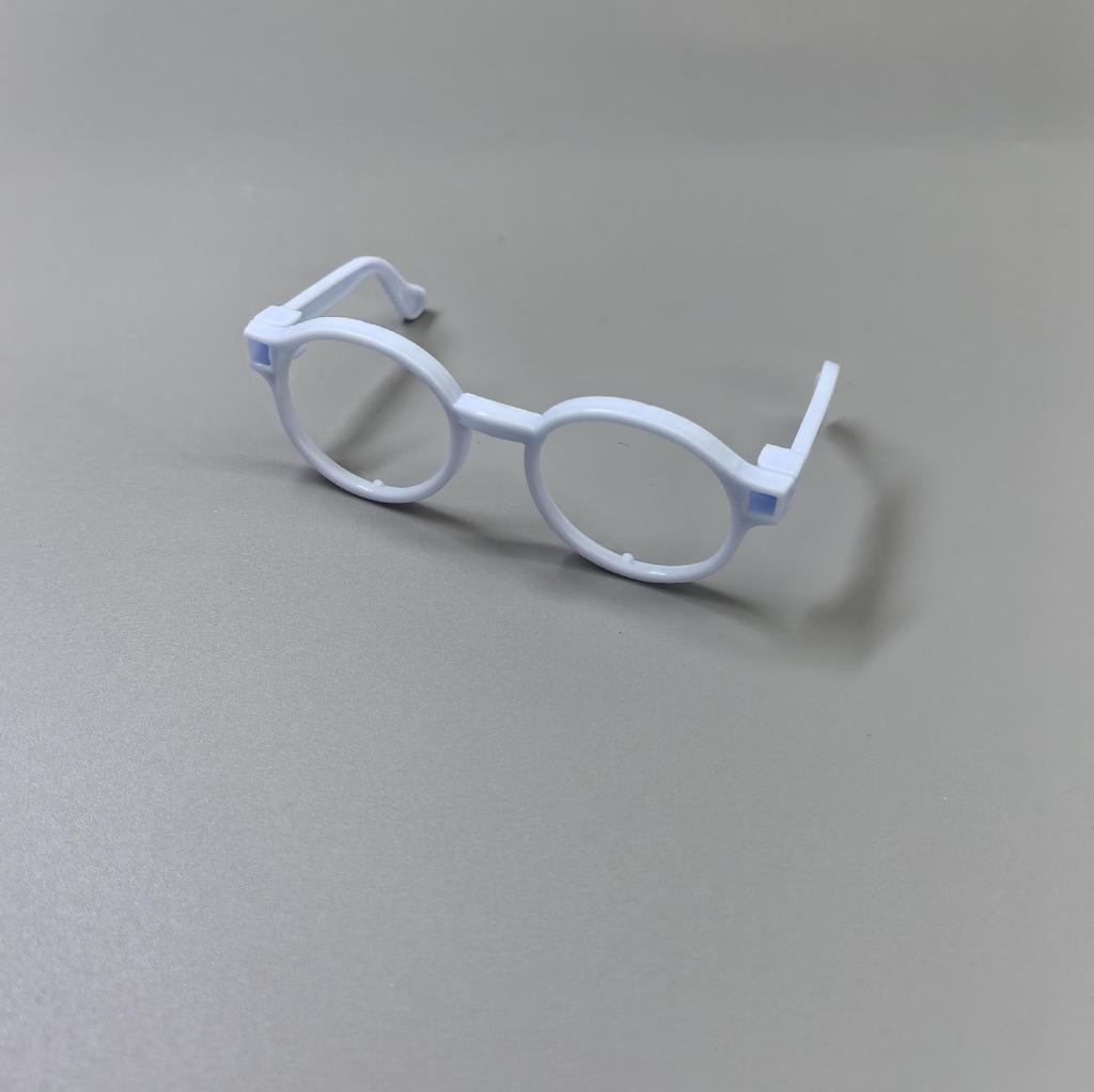 10cm & 20cm Cotton Plush Bear Glasses - Self-Deprecating Bear Doll Accessories
