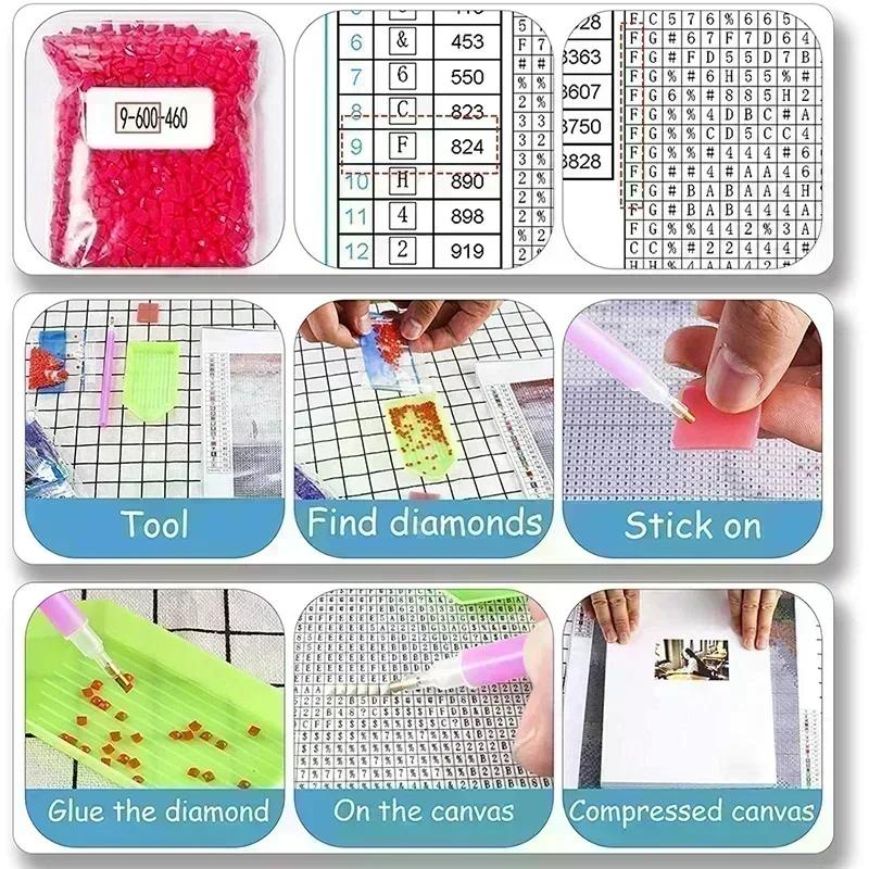 AB Diamant Kreuzstich Eine kleine Maus im Schnee 5D DIY Diamantstickerei Strassmalerei Diamantmalerei