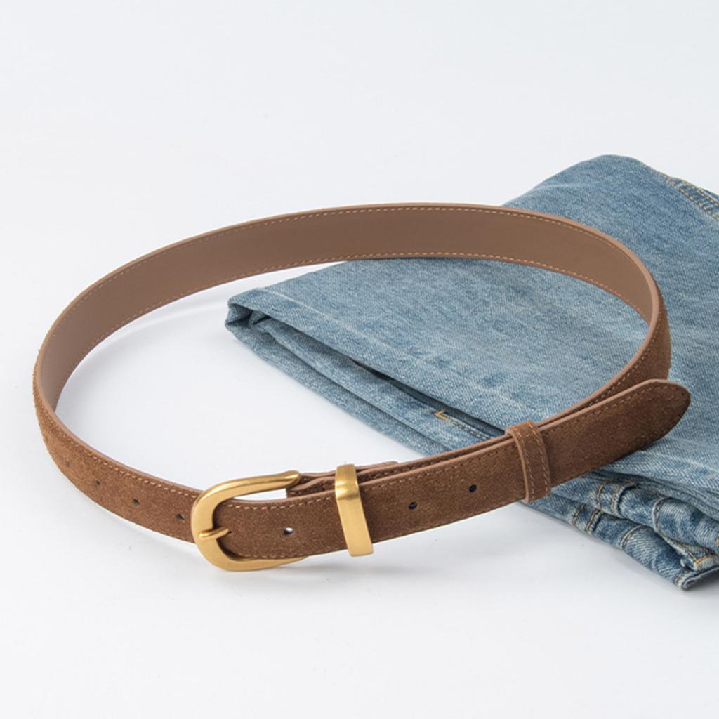 Casual Waist Belt Punk Chain for Cowboy Cowgirl Buckle Retro Vintage Buckle Waist Chain Waistband Trend Belt