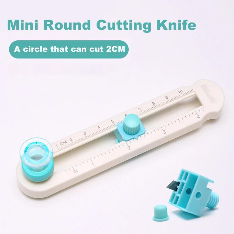 360 Adjustable Scrapbooking Circle Cutter Round Cutting Knife DIY Compass Cutter Paper Office Gadgets Creative Stationery Tools