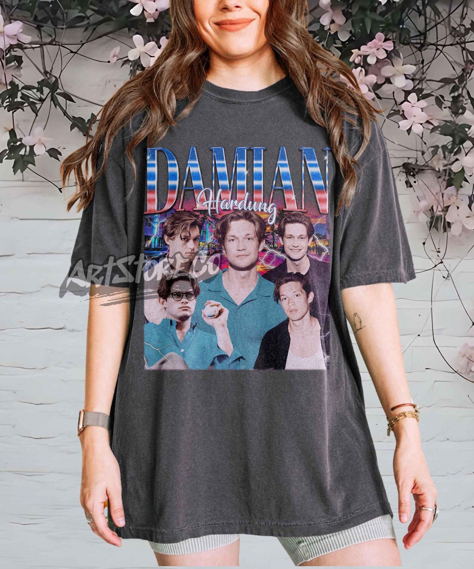 Damian Hardung Retro Collage Graphic Tee Shirt 2XL