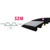 S2M Timing Belt Width 4~20mm Rubber Transmission Closed Loop Perimeter 110 112 114 116 118 120 122 124 126 128mm 2M CNC Drive