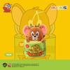 Tom & Jerry Plush Toys: Cat Pendant & Mouse Keychain Charms for Kids