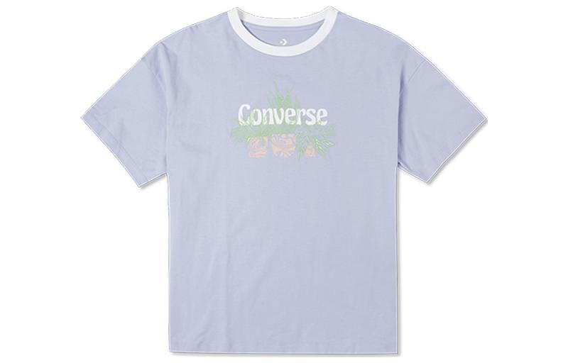 Converse T Shirt Women's Purple 10023937-A04
