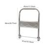 Foldable Flatbed Cart Handle High Performance Steel Folding Hand Truck Handle for Shops and Storage