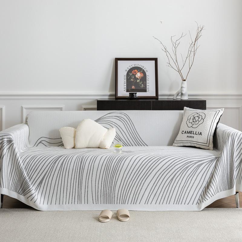 Cool Ice Silk Sofa Cover Towel Summer Summer Non-Slip Sofa Cover Sofa Seat Cushion for Summer