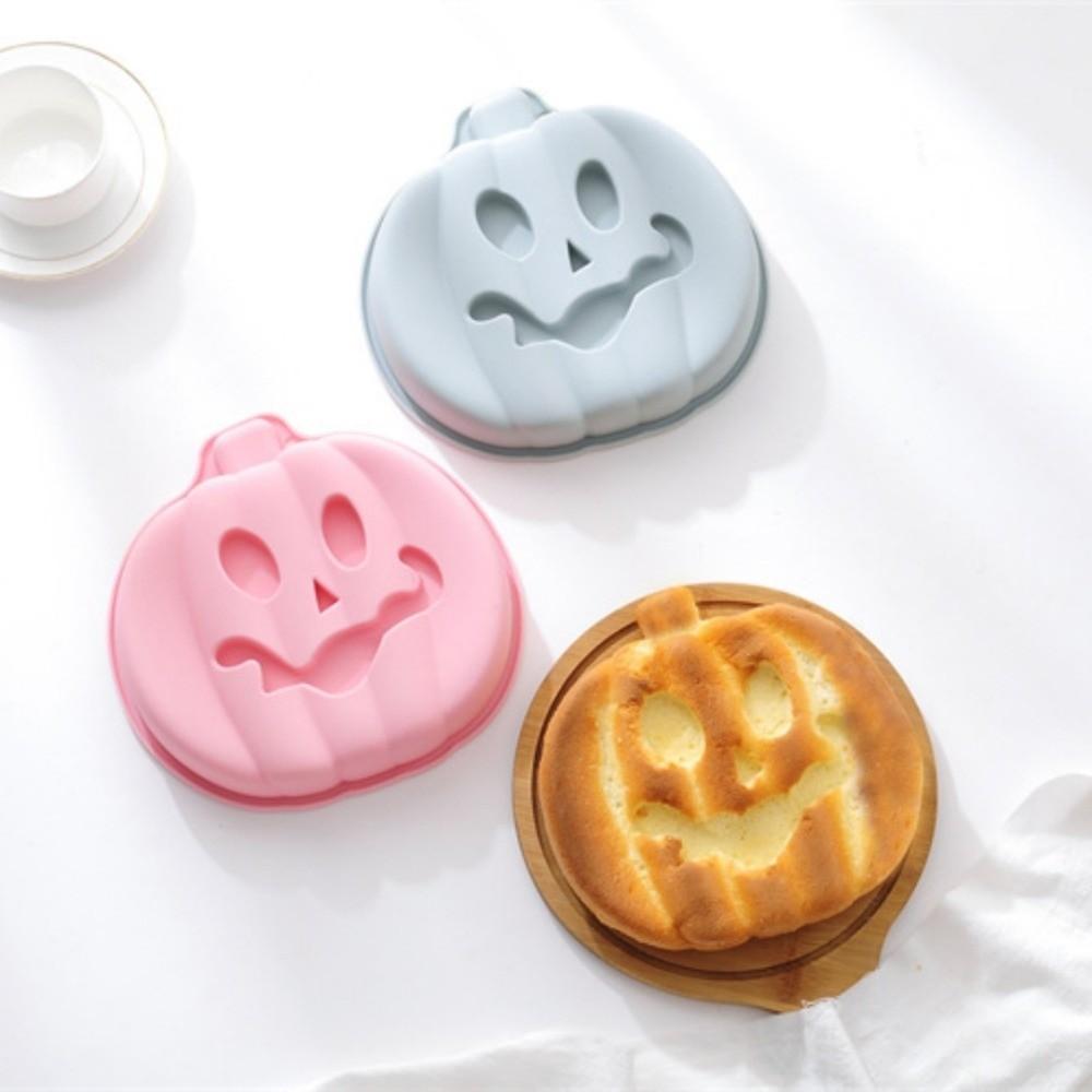 Pumpkin Brain Dessert Mold DIY Halloween Baking Silicone Mold Heart shape Cake Mold  Chocolate