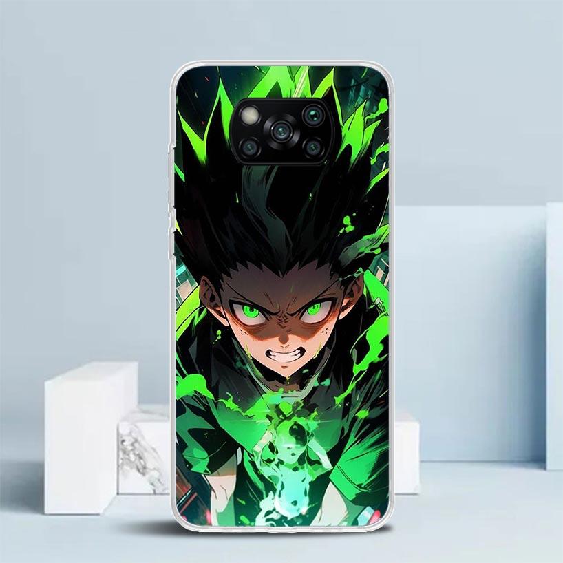 Huner X-Hunters Gon Soft Cover for Xiaomi Poco F7 Ultra X7 X6 X5 Pro M7 Phone Case Redmi 15 15C 13 13C 12 12C 10 10C Print Shell