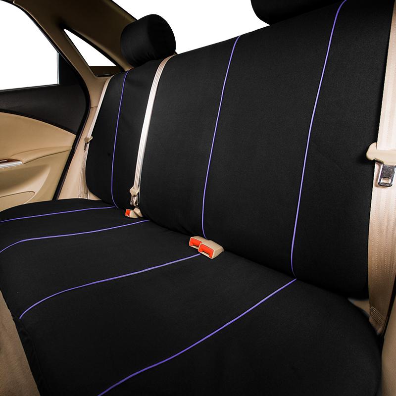 Full Set Car Seat Covers Fit Most Car Truck SUV or Van Dirt-and Abrasion-Resistant 100% Breathable Polyester Cloth