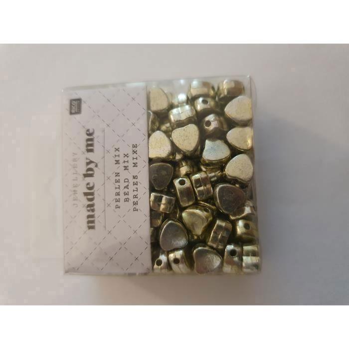Perles - Made by Me - Cœur - Argenté - Mixte - 165 pcs