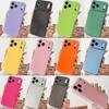 Shockproof Case for iPhone 17 16 15 14 13 Pro Max Candy Colored Fashion Phone Back Cover Soft TPU Protector Skins Shell