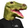 Cute Crocodile Funny Animal Hood Masquerade Live Mask Halloween Party Show Props