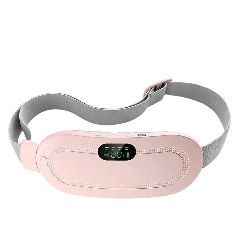 Cross-Border Smart Heating Waist Belt with Digital Display for Menstrual Relief and Vibration Support