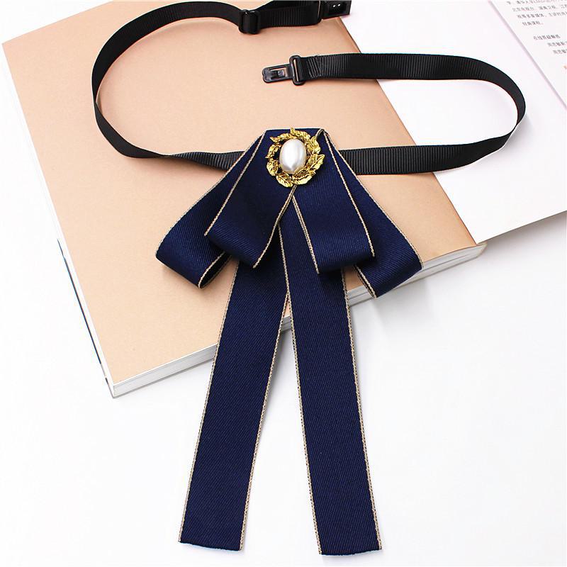 Women's Simple Bow Tie Collar Accessory