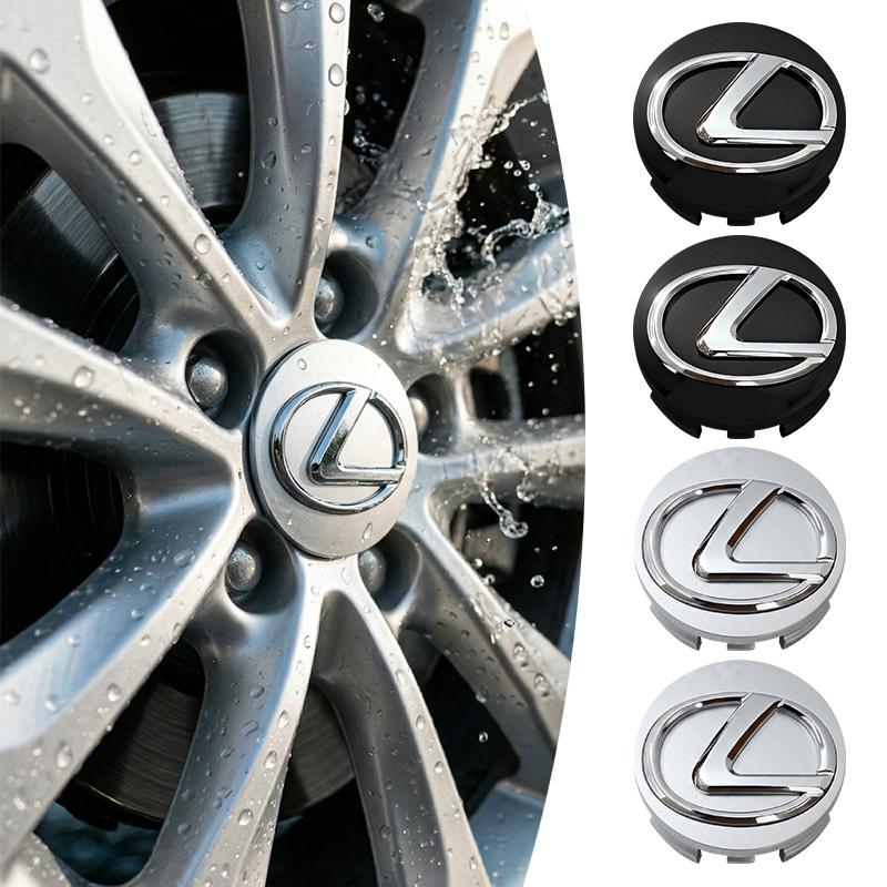 Car Wheel Hub Cover 3D Metal Rim Center Cap Decals Waterproof For Lexus IS250 Ct200h LS430 LX570 NX300h IS300h RX330 ES300h