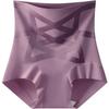 Female Spring and Autumn New Postpartum Shape X Type Antibacterial Crotch Without Trace High Waist Belly Triangle Briefs