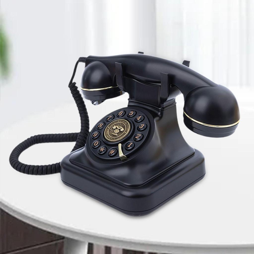Desk Telephone Model Classic Record Message Phone for Party