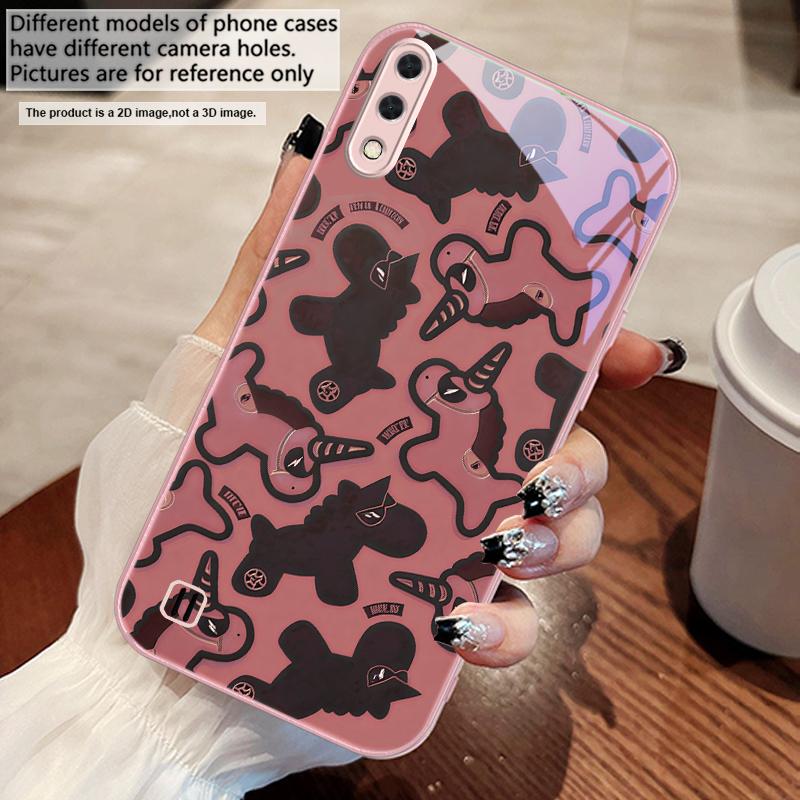 Unicorn cartoon wallpaper For Samsung M02 12 Note 8 9 10 20 A 01 A02 A03 Core 04 05 06 10 12 13 14 15 A16 glass Ultra phone case
