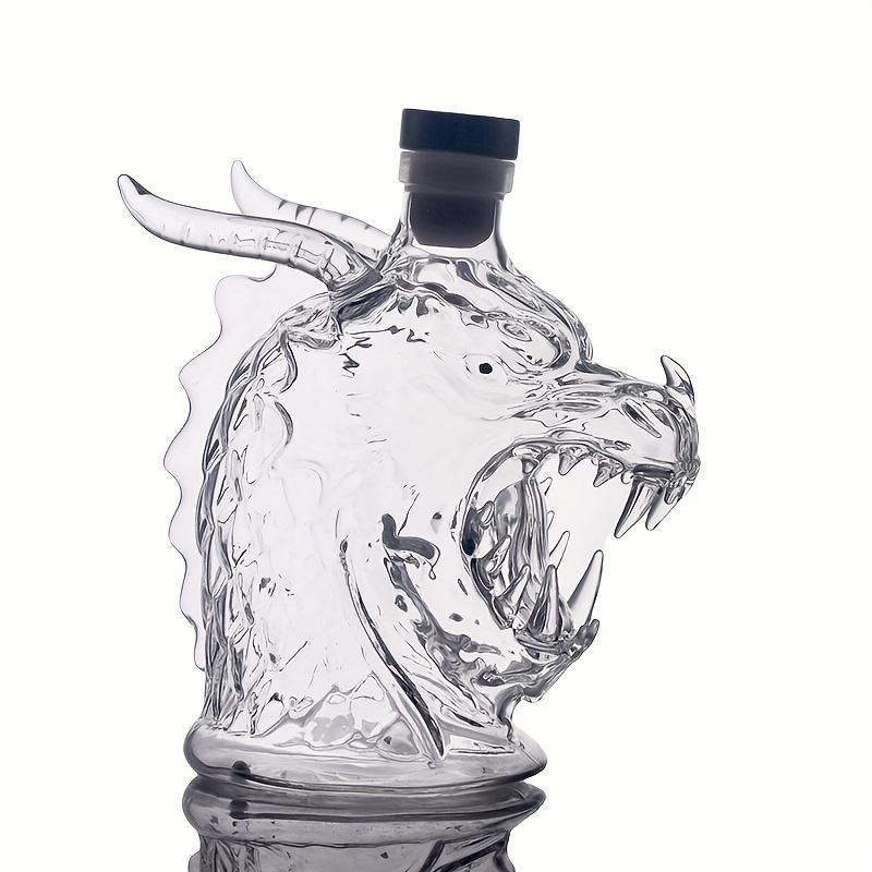 Jedinečně navržená vánoční karafa na víno, s 3D designem, s 10,14uncovou lahví na whisky. Ideální pro domácí dekorace, restaurace, Vánoce