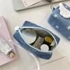 Y2k Korean Style Storage Bag Print Cloth Stationery Bag  Stationery Holder