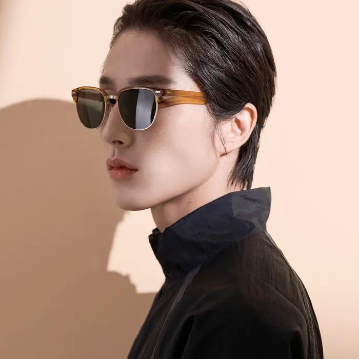 Napoli Metal Combination Sunglasses