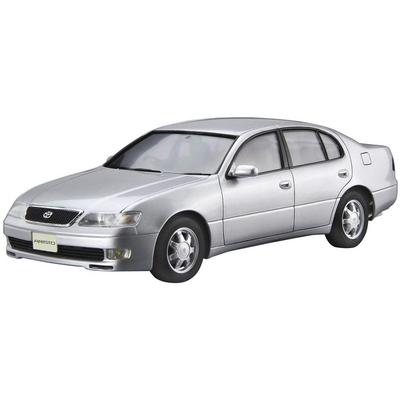AOSHIMA 1/24 The Model Car Series No.116 Toyota JZS147 Aristo 3.0V/Q 1991 Plastic Model Kit