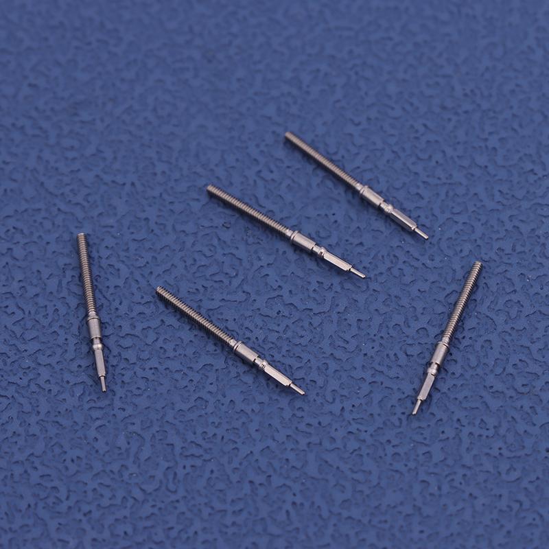 Kit 6 Pezzi Gambo Acciaio per Orologio Adatto Movimento Eta2824 2834 2836-2 2846 Gambo Corona Acciaio Gambo Orologio Ricambi Accessori