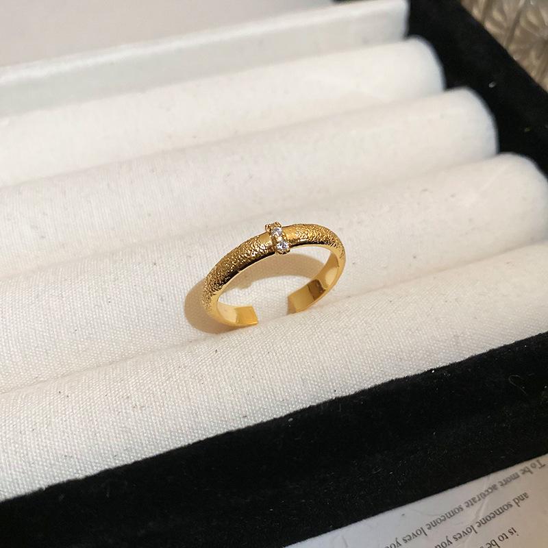 Eleganter Kürbis Zirkon Ring: High-End Modedesign für Frauen, Perfekt für den Zeigefinger und vielseitig tragbar