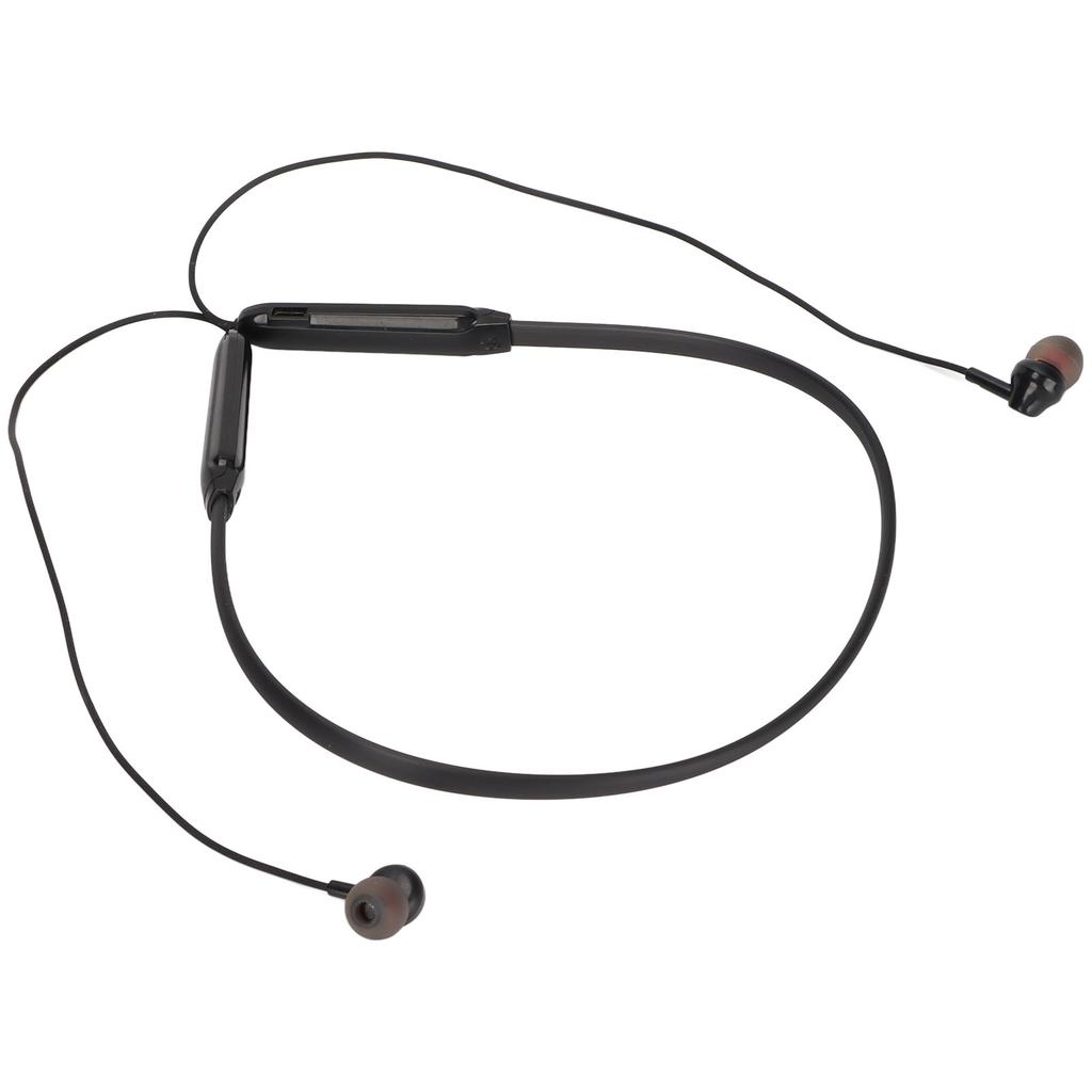 Neckband Bluetooth Headphone IPX7 Waterproof Noise Reduction Deep Bass Lightweight Wireless Sports EarphoneBlack