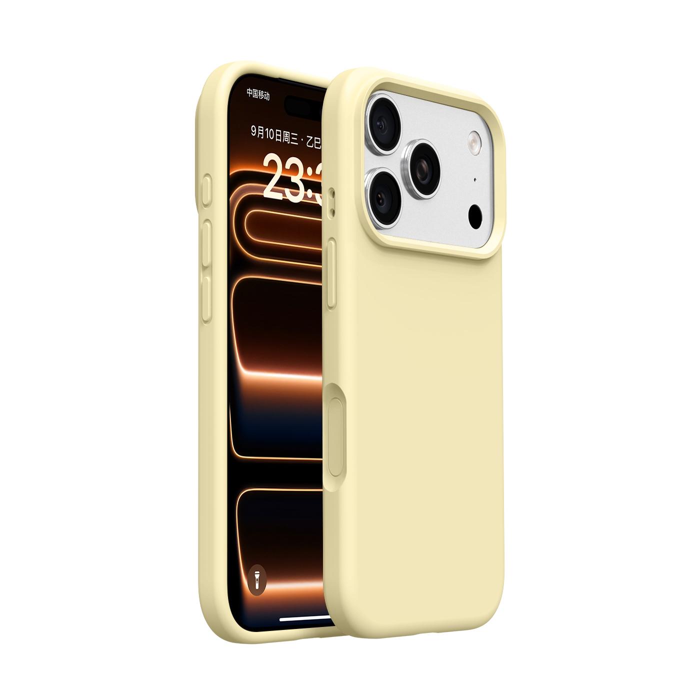 

Liquid Silicone Phone Case For iPhone 17 Pro Max 17 Air 17Pro Shockproof Protection Phone Back Cover Capa Accessory iPhone17