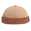 Beanie Hat Without Visor Docker Brimless Hats Dome Corduroy For Men Women Y2K Vintage Retro Streetwear Winter Autumn Cap