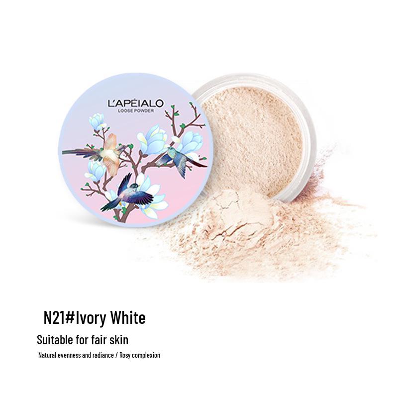 

Radiance Color-Changing Loose Powder, Ivory White/Natural, Concealer & Long-Lasting Setting, L511. 15g