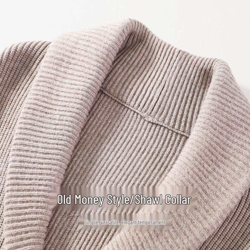 Antonio Herren Cardigan Pullover im Old Money Stil, verdickt