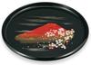 Yawaragi Tray Fuji Sakura <Mount Fuji> M14965-4