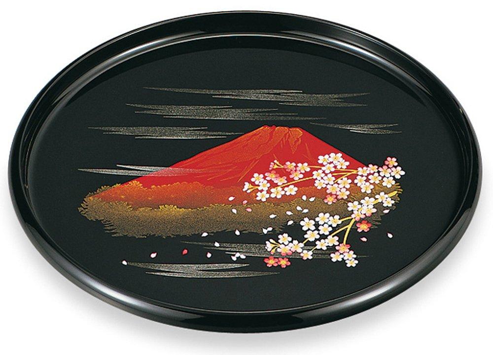 Yawaragi Tray Fuji Sakura <Mount Fuji> M14965-4