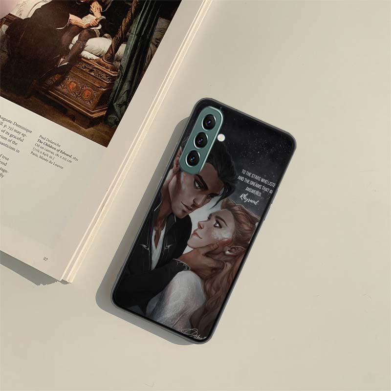 A Court of Mist and Fury Sarah J Maas Phone Case for Samsung A54 A14 A24 A34 A17 A37 A57 A55 A35 A25 A15 A07 A05S A04S A12 A22 A