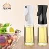 Glass Oil Spray Bottle for Air Fryer - Food Grade Atomized Thickened Design