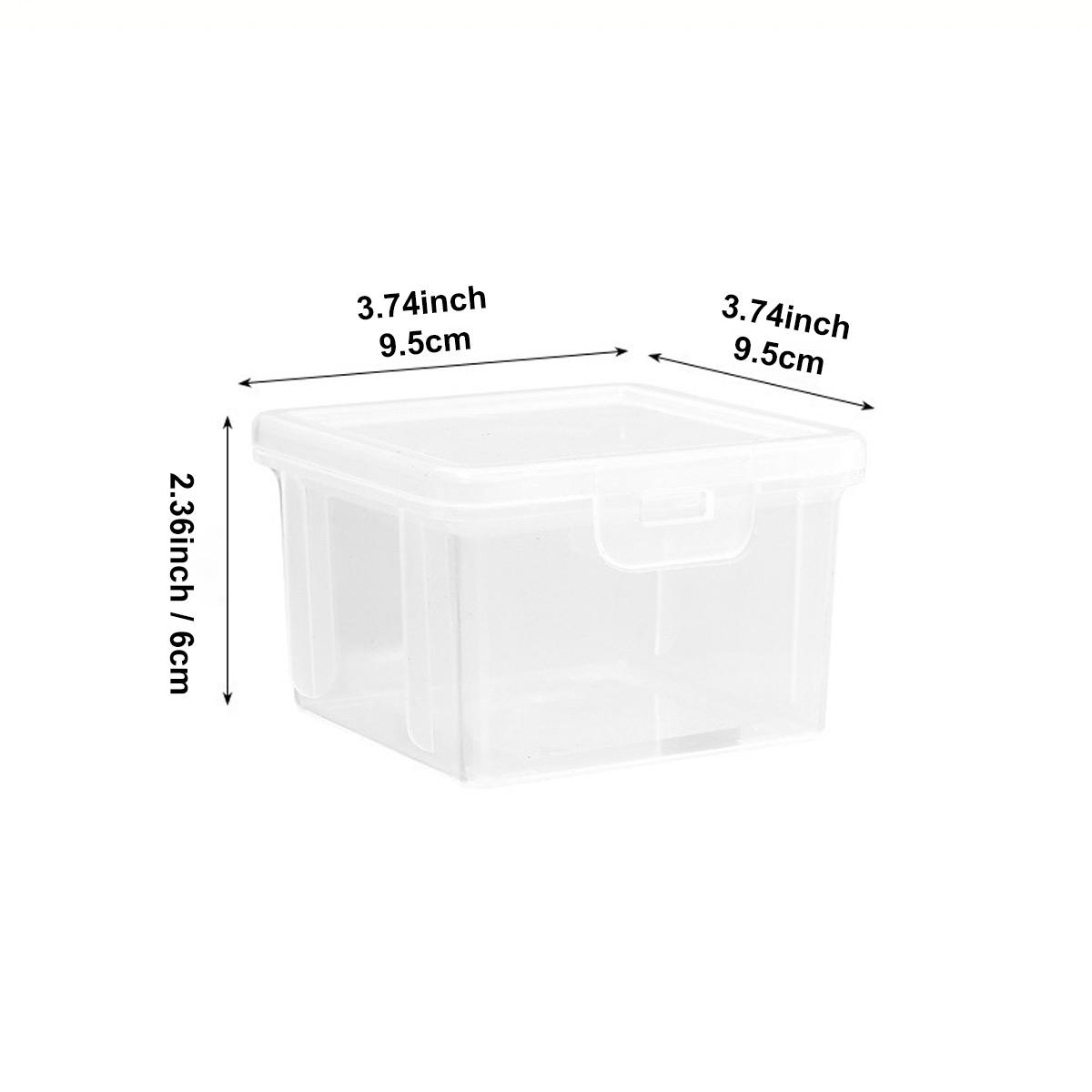 

1pc data cable storage box with lid, charger, USB flash drive, headphone storage container, miscellaneous sorting box
