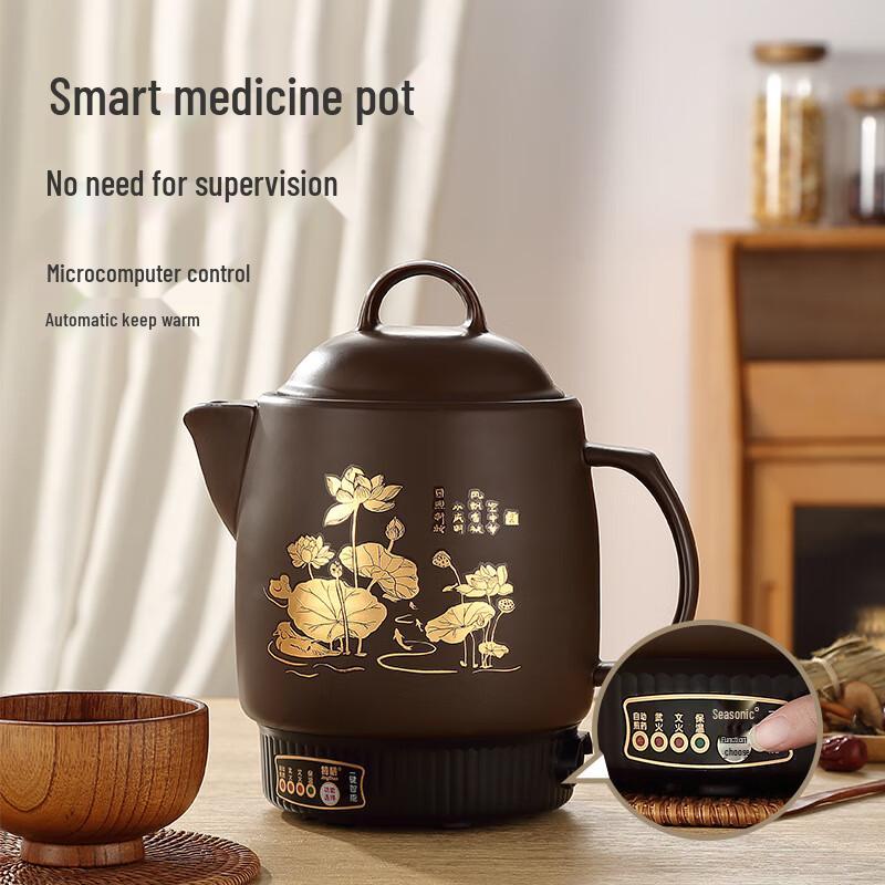 San Jia Long Automatic Ceramic Herbal Decoction Pot