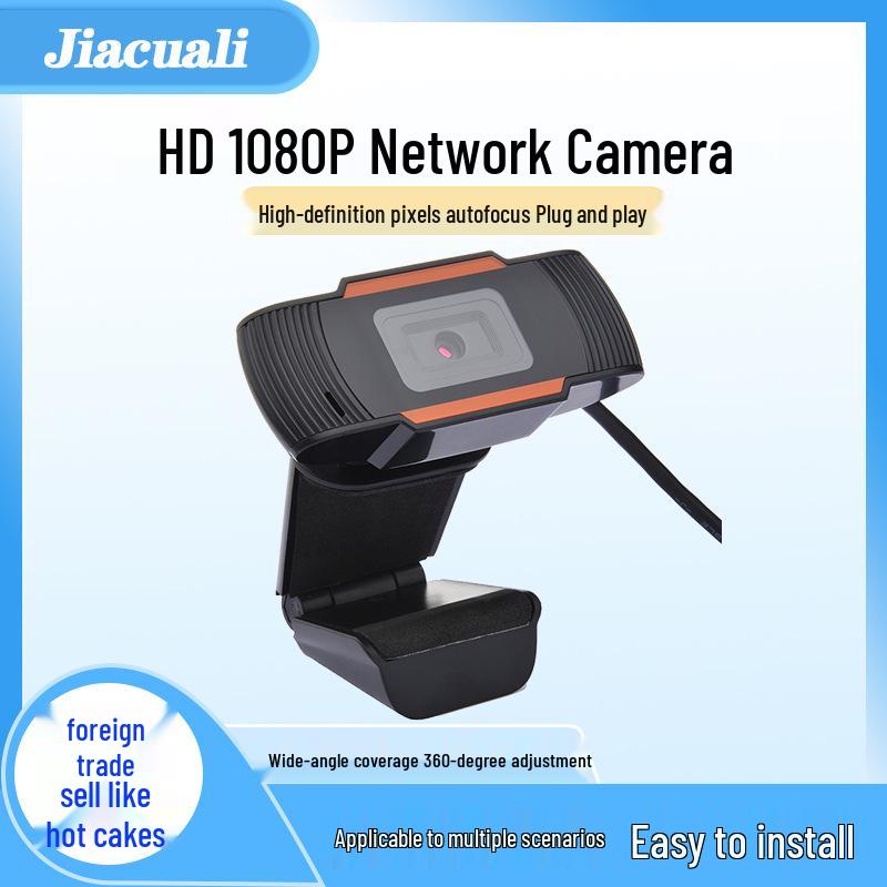 HD 1080P Autofocus Webcam with Noise Reduction for Streaming and Video Calls