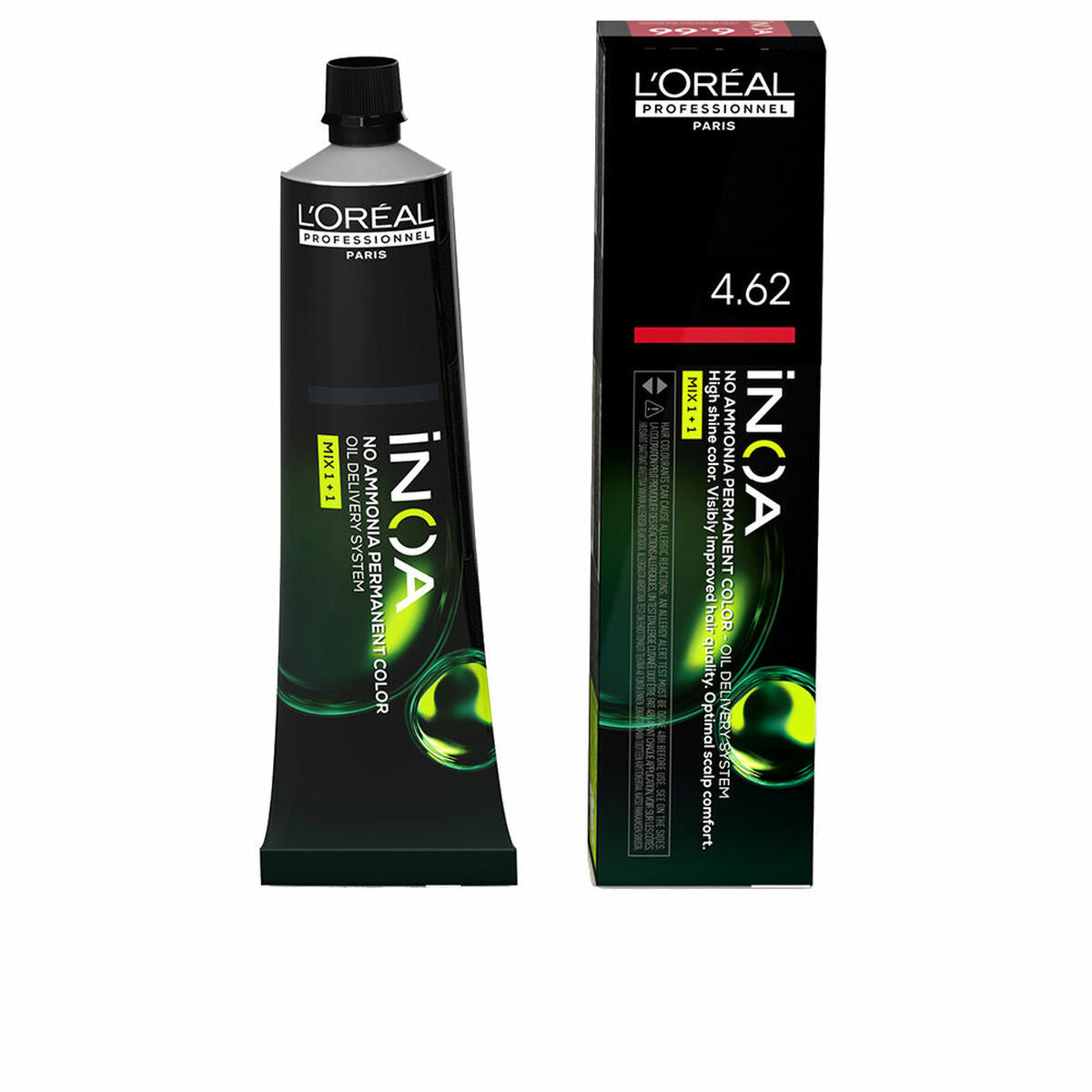 

Permanent dye L Oreal Professionnel Paris Inoa Nº 4.62 60 g