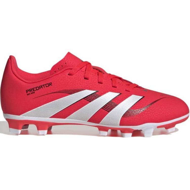 Adidas Predator Club FG MG J Comfortable Versatile Durable Low Top Kids Soccer Shoes Kids sneaker White ID3813