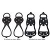5/8 Teeth Snow Ice Claws Non-Slip Walking Cleat Ice Grippers Ice Crampons Walking Shoe Ice Spikes for Outdoor Activities
